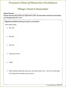 Things I Want to Remember A