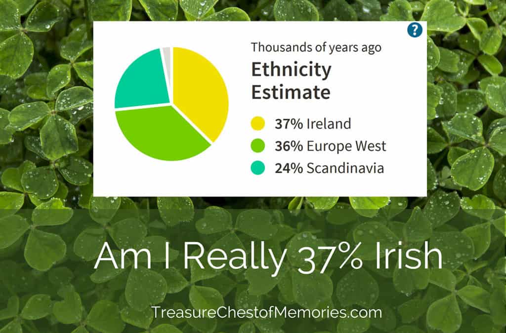 Am I really 37% Irish? Comparing Ethnicity Estimates of 3 DNA-Testing Companies