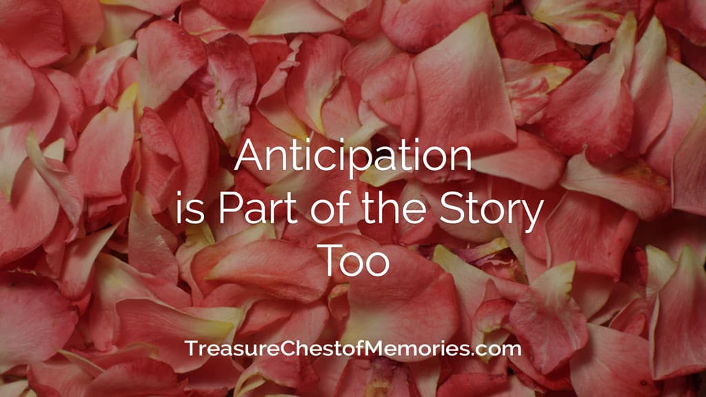Anticipation is Part of the Story Too
