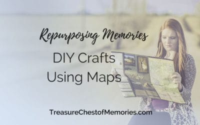 Blog 25 Repurposing Memories: DIY Projects Using Maps