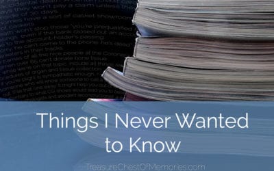Writing Prompt: Things I Never Wanted to Know