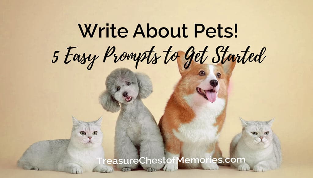 Write About Pets! 5 Easy Prompts to Get Started