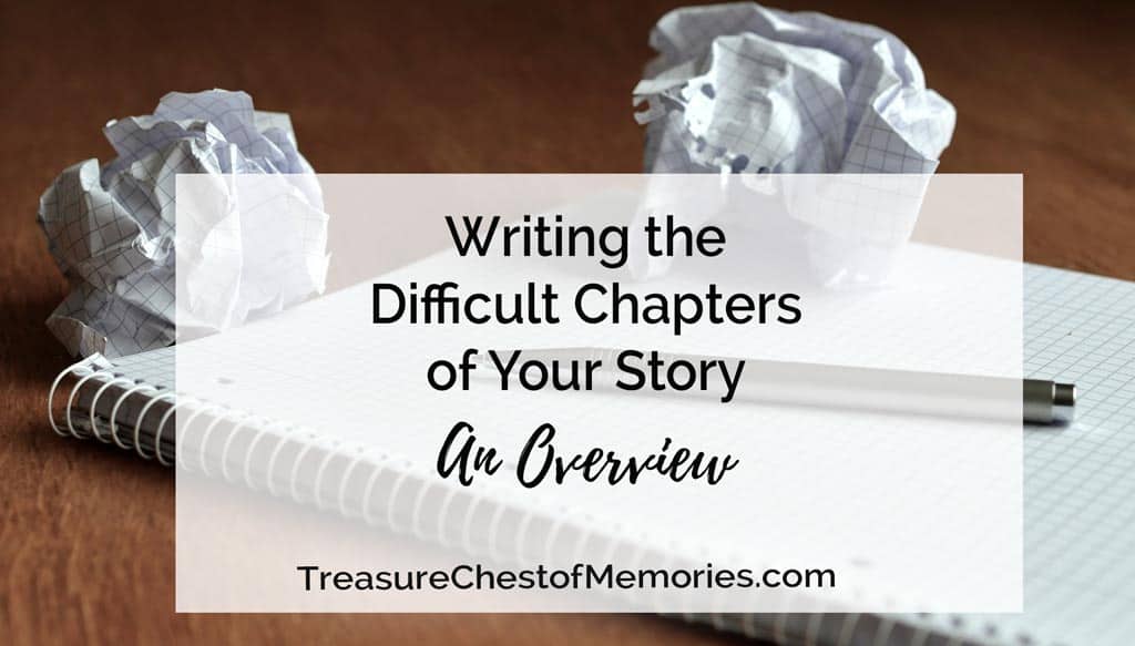 Writing the difficult chapters of your story: An Overview